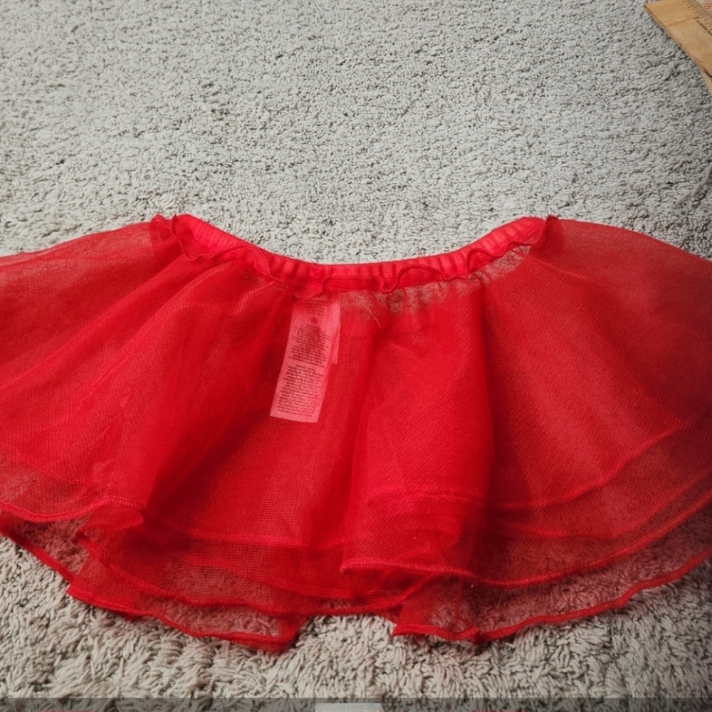 Toddler's Red Tulle Skirt - Carter's - 18M - Picture 1 of 8